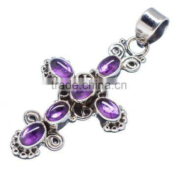 amathyst PENDANT 925 Sterling Silver Pendant, SILVER JEWELRY EXPORTER,SILVER JEWELRY WHOLESALE