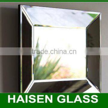 wall mirror /silver mirror with edge treatment