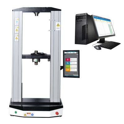 ASTM E8 metal tensile test equipment ISO 37 rubber test machine DIN 53504 tensile test rubber