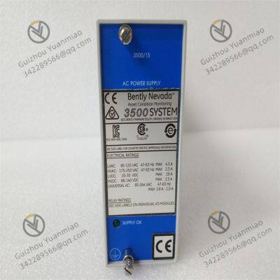 BENTLY   3500/15-05-00-00   3500 series core  power module