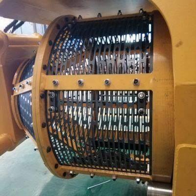 1.6 Square excavator screening bucket hydraulic rotary sand screening machine manufacturer