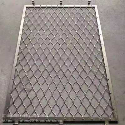 Factory Supply SUS304 Self-Locking Bird Netting Hand Woven Stainless Steel Cable Ties Wire Mesh Rope Flexible Cable Mesh