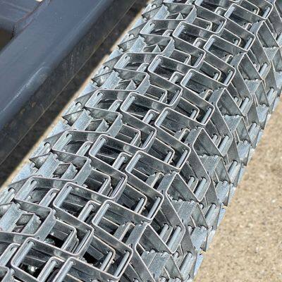 Гибкие цепочные грабли, сетчатые полотна с простой тканью и сваркой