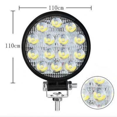 Led Work Light Bar 48W 4inch Offroad Car Headlight for Truck Tractor Boat Trailer 4x4 SUV ATV Led Driving Light