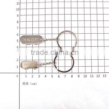 Fashion Jewelry 2015 Steel Jewelry Cute Design Couple Keychains photo-4