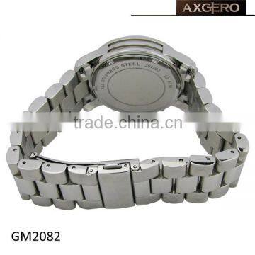 Fashion Oem Japan Movt Quartz Wrist Watch Stainless Steel Back for Men photo-4