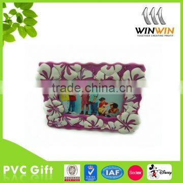 star gifts soft pvc photo frame/new flower plastic photo frame/Chrismas photo frame