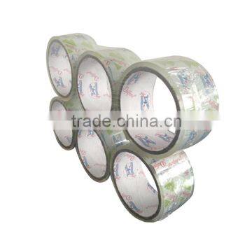 W4.5cmBranded Solvent Based Acrylic Box Sealing Super Clear BOPP Packing Tape/transparent Bopp Tapes