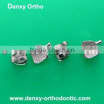 0.018 orthodontic dental brace mini / standard Edgewise Mesh Base Metal bracket