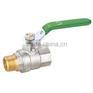 Brass ball valve male and female thread