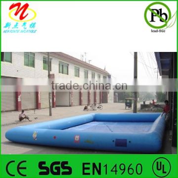 Inflatable square water pools for kids