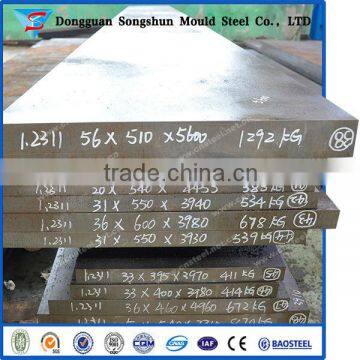 DIN1.2311 AISI P20 steel plate 1 inch thick