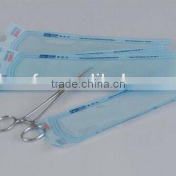 Heat Sealing Sterilization Flat With Two Chemical Indicators CE & ISO
