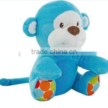 plush blue monkey toy/stuffed bule monkey toy/ plush stuffed bule monkey toy