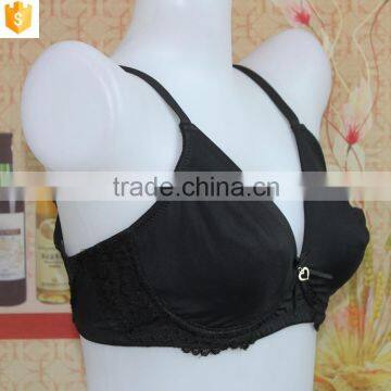 Nighty black women bra,thin sexy lace lady bra