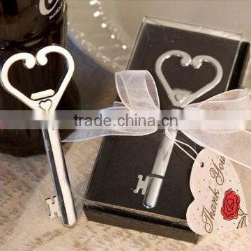 Hot sell Key To My Heart Victorian Style Beer Bottle Opener for Wedding decoration and party return gift