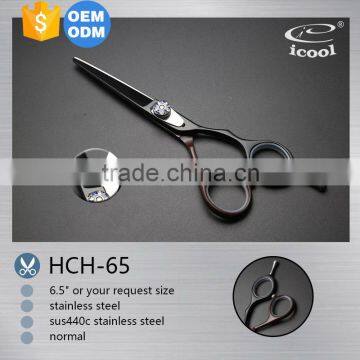 hot sale Carbon-coated hair scissors