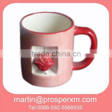 Popular love cups ceramic mug