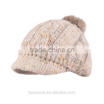 2015 New Custom Blank Beanie Knit Winter Hats Wholesale Knit Beanie