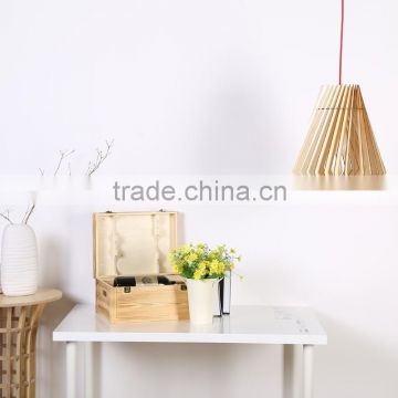 LED pendant light JK-8005B-10 Vintage Edison Bulbs Wooden Pendant Lamp