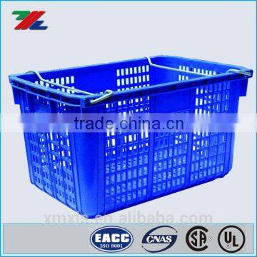 Euro Standards PP Plastic Turnover Box With Wheels / High Quality Wheels Plastic Turnover Box photo-2