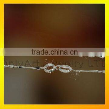 Fancy Long Chain 925 Silver Necklave Top Quality Women Necklace Jewelry photo-6