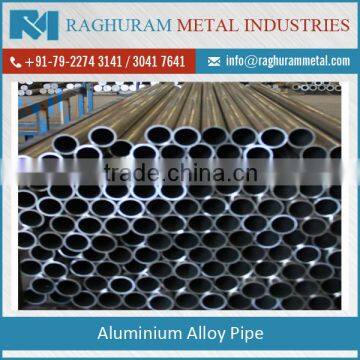 Good Conditioned Aluminium Alloy Pipe T6061/T4 Manufactured by Indian Retailer at Wholesale Rate