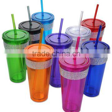 Bling Tumbler W/Straw - 20 Oz. photo-2