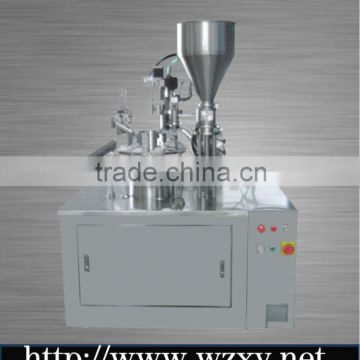 semi automatic tube filling