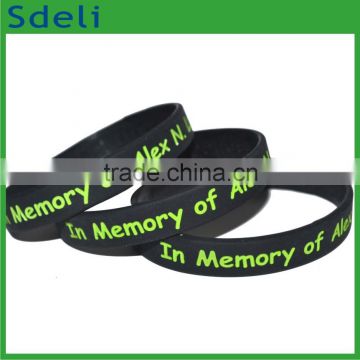 factory made wholesale promotional gifts customized silicone hand bands