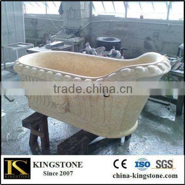 2014 New design best quality marble bathtub