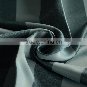 9cm wide stripe black yarn sunshade curtain fabric