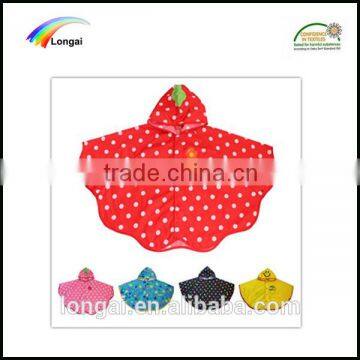 Eco-friendly kids raincoats and ponchos poncho raincoat wholesale