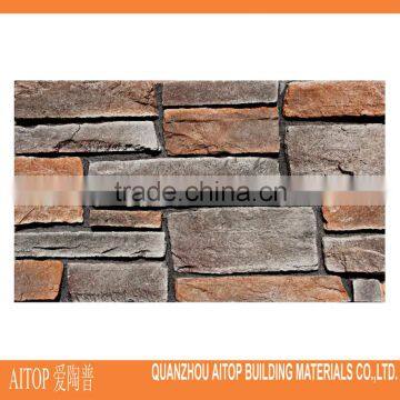 Acid-Resistant external faux natural stone look tile wall panel