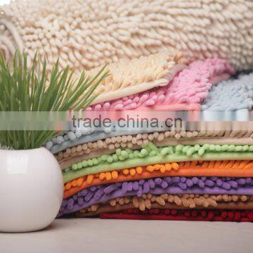 Modern Wholesale Cheap High Quality Anti-skid Chenille Shag Rugs photo-2
