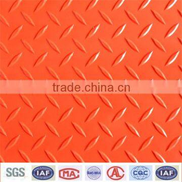 Anti-slip PVC Flooring in Rolls for Bus, Bathroom / Plastic Carpet Mat photo-4