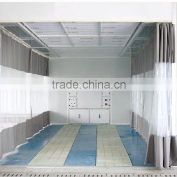 curtain paint booth