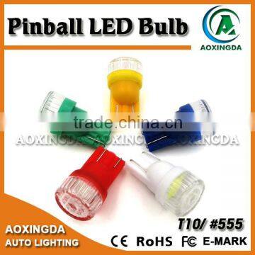 No polarity 6.3V T10 555 LED pinball lamp