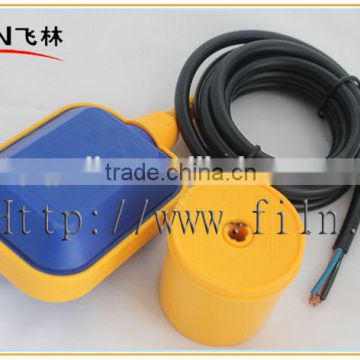 Free shipping cost Rectangle 10A Float Switch for tank float switch submersible water pump with 2 meters wire