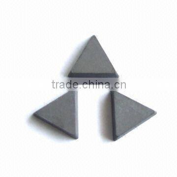 Cemented carbide brazed tips P30 brazed inserts