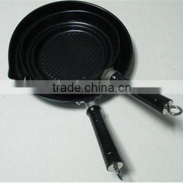 2pcs sets 20cm 25cm frying pan skinny skillet pan