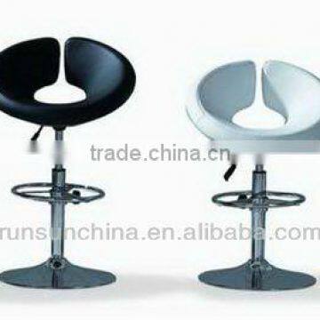 Hot sell 2013 new style top grade gold quality sx-042 barstool Living Room Chairs chromed steel base