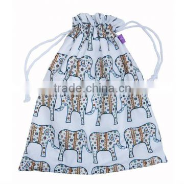 Promotional printed small bunch bag/drawstring bag factory