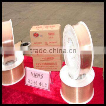 High Strength co2 gas shielded copper coated Welding Wire AWS ER80S-G