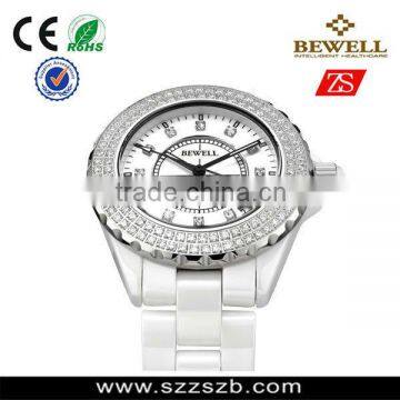 2014 Most Popular White Lady Ceramic Watch