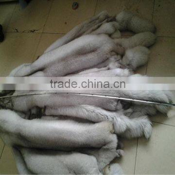 High quality raw fox skins