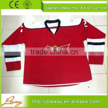 Free shipment cheap wholesale blank custom nhl jersey hockeys