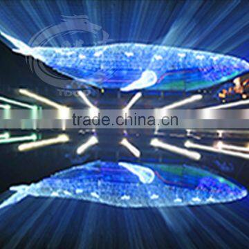 Led Silk Fish Lantern