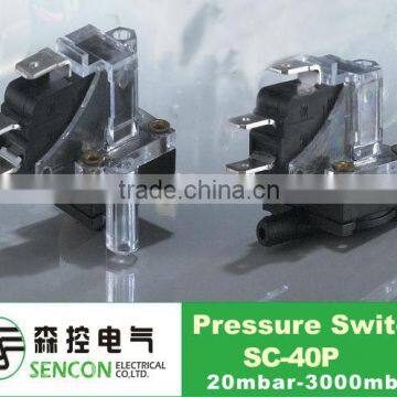 SC-40P Adjustable Low pressure switch