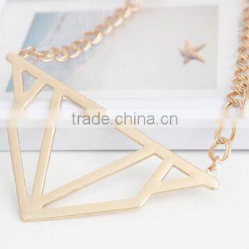 >>Best Selling SW16613 Triangle Pendant Necklace / photo-2